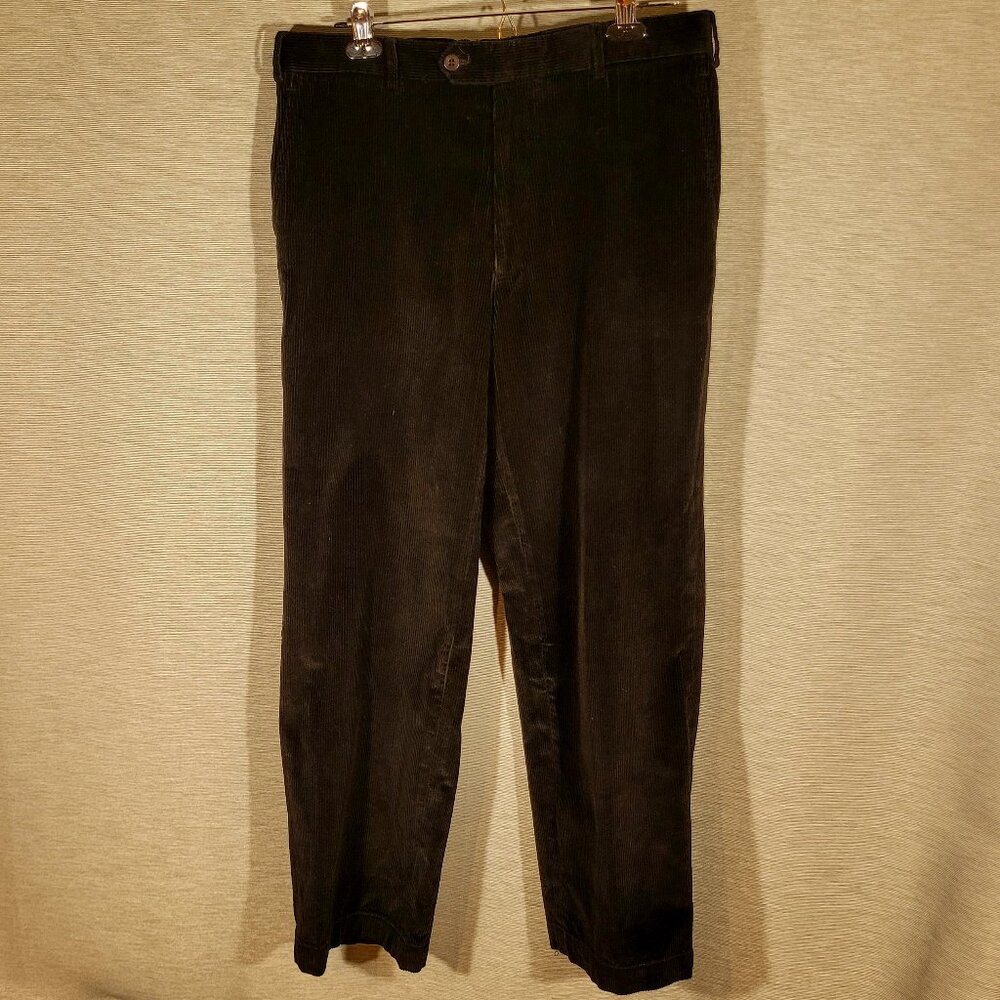 Men's Black Corduroy Pants